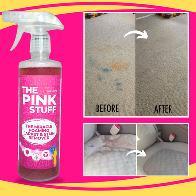 Sofa & Carpet Stain Remover - The Pink Stuff 500ml