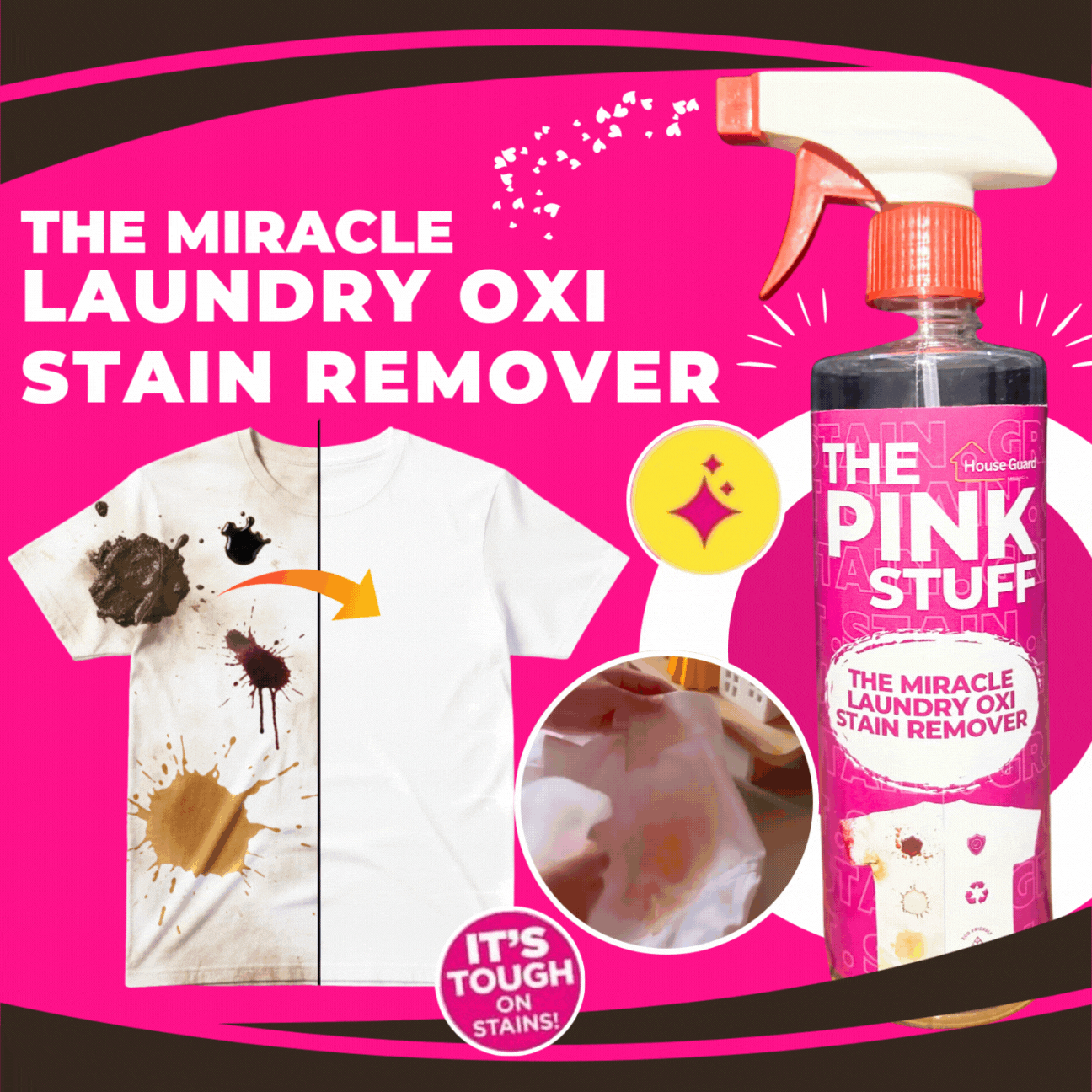 Laundary Oxi Stain Remover - The Pink Stuff 500ml