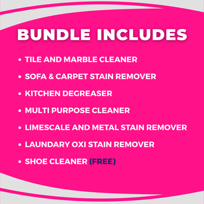 7 in 1 Home Pink Stuff Bundle