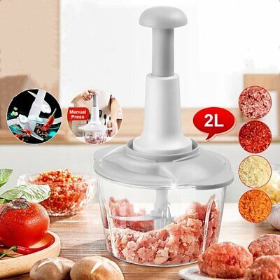 Manual Hand Press Food Chopper